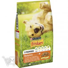 Корм сухой Friskies Balance с курицей и овощами для взрослых собак 10кг