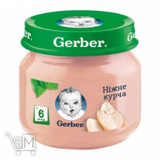 Пюре Gerber Нежный цыпленок 80г