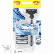 Бритва Gillette Mach3 Start + 3 сменных картриджа