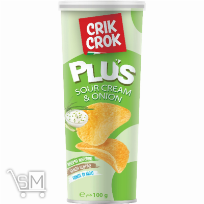 Сравнить цены на Чипсы Crik Crok Сметана и лук 100г