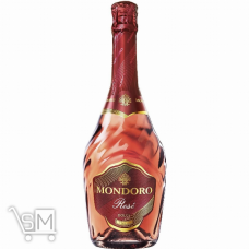 Вино ігристе Mondoro Rose рожеве напівсолодке 9,5% 0,75л