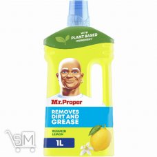Миюча рідина Mr. Proper Лимон для підлоги і стін 1л