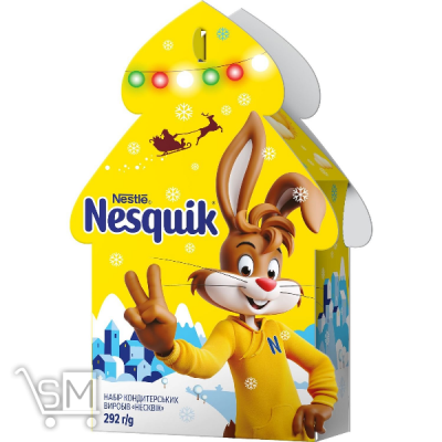 Сравнить цены на Новорічний подарунок Nesquik 292г