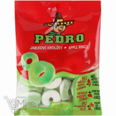 Конфеты Pedro яблочные кольца 80г