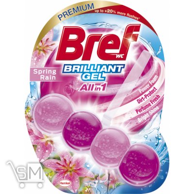 Сравнить цены на Блок для унитаза Bref Весенний дождь 42г