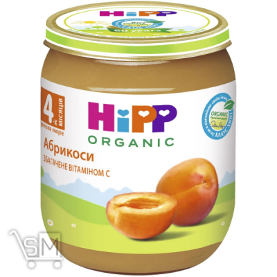 Сравнить цены на Пюре HiPP Абрикоси для дітей з 4 місяців 125г
