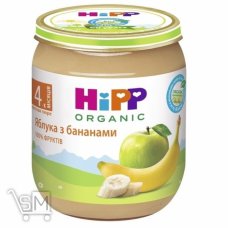 Пюре HiPP Яблоки с бананами 125г