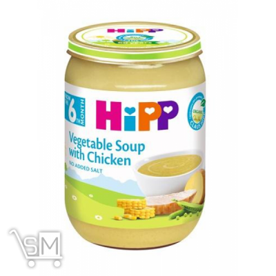 Сравнить цены на Суп HiPP овочевий з курчам 190г