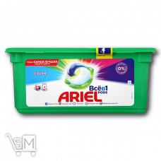 Капсули для прання «Ariel Pods» «Все-в-1 Color» 27шт