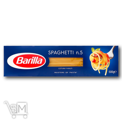 Сравнить цены на Макаронные изделия «Barilla» «Spaghetti №5» 500г