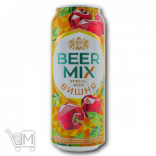 Пиво «Оболонь» «Beermix Вишня» светлое 2,5% 0,5л
