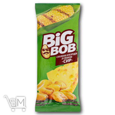 Сравнить цены на Кукурудза «Big Bob» смажена зі смаком сиру 60г