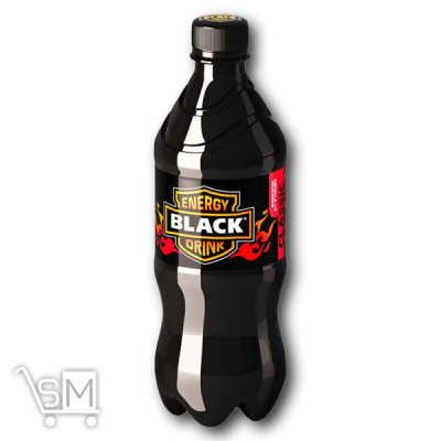 Сравнить цены на Напиток энергетический безалкогольный «Black» 0,5л