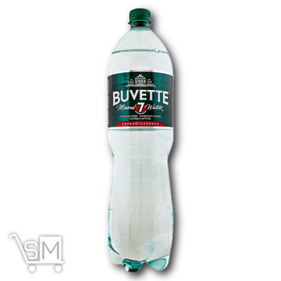 Сравнить цены на Вода минеральная «Buvette №7» сильногазированная 1,5л