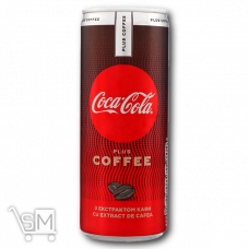 Напиток «Coca-Cola» «Plus Coffee» с экстрактом кофе безалкогольный сильногазированный ж/б 250мл