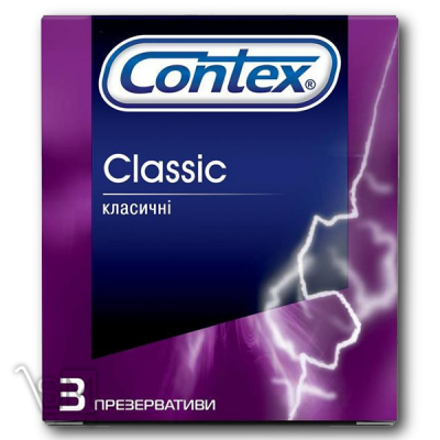 Сравнить цены на Презервативи «Contex» «Classic» класичні латексні з силіконовою змазкою 3шт