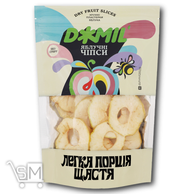 Сравнить цены на Чіпси фруктові «Dжmil» яблучні 40г