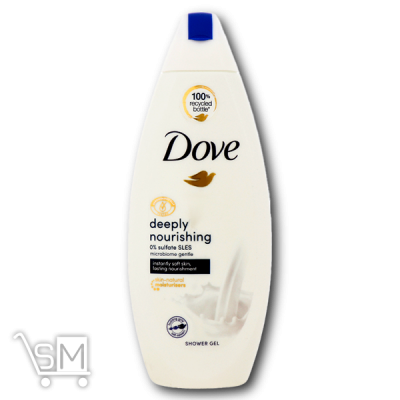 Сравнить цены на Крем-гель для душа «Dove» глубокое питание и увлажнение 250мл