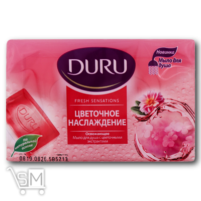 Сравнить цены на Мыло «Duru» «Fresh Sensations» с экстрактом цветов 150г