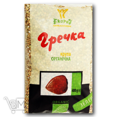 Сравнить цены на Крупа гречана «Екород» «Органічна» 400г