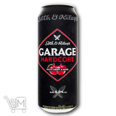 Сравнить цены на Пиво «Seth&Riley’s Garage» «Hardcore» 6% 0,5л ж/б