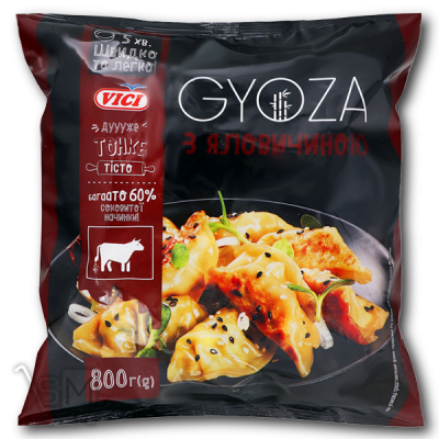 Сравнить цены на Гіоза «Vici» «Gyoza» з яловичиною 800г