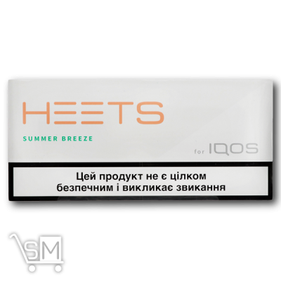 Сравнить цены на Стики табакосодержащие «Heets» «Summer Breeze» 20шт