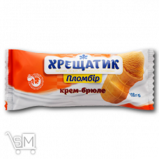 Мороженое «Хрещатик» пломбир крем-брюле 100г