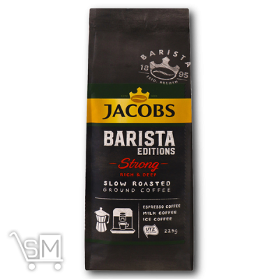 Сравнить цены на Кофе «Jacobs» «Barista Editions Strong» жареный молотый 225г