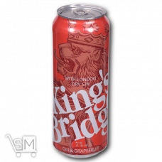 Напій слабоалкогольний «Kings Bridge» «Gin & Grapefruit» з/б 7% 0,45л