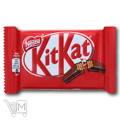 Сравнить цены на Батончик «Nestle» «KitKat 4-Finger» в молочному шоколаді 41,5г