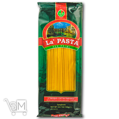 Сравнить цены на Макаронные изделия «La Pasta» «Per Primi спагетти» 700г