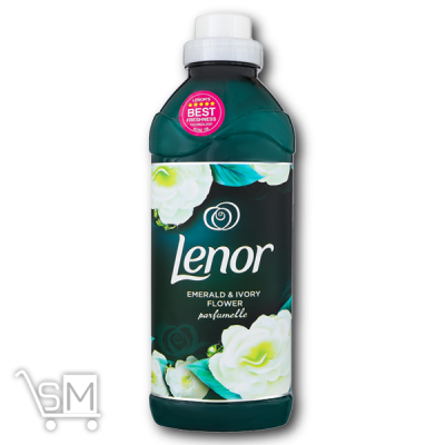 Сравнить цены на Кондиціонер для білизни «Lenor» «Смарагд і квітка айворі» 750мл