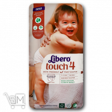 Подгузники-трусики  «Libero» «Touch 4» для детей 7-11кг 36шт
