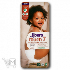 Подгузники-трусики «Libero» «Touch 7» для детей 16-26кг 28шт
