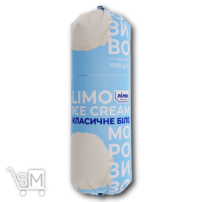 Сравнить цены на Морозиво «Лімо» «Ice Cream» класичне біле 1кг