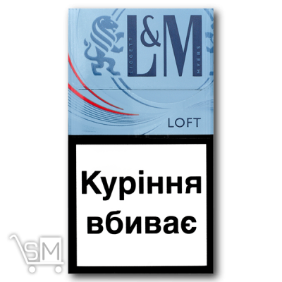 Сравнить цены на Сигареты «L&M Loft» «Sea Blue» 20шт