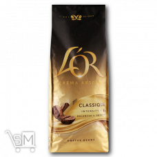 Кава «L'OR» «Crema Absolute» «Classic» в зернах 1кг Кава «L'OR» «Crema Absolute» «Classic» в зернах 1кг