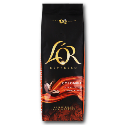 Сравнить цены на Кофе «L'or» «Espresso» «Colombia» в зернах 500г
