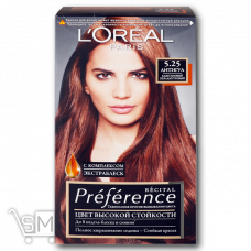 Краска для волос «L'Oreal Paris» «Recital Preference» 5.25