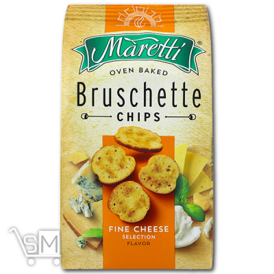Сравнить цены на Сухарики брускеты «Maretti» вкус смесь сыров 70г