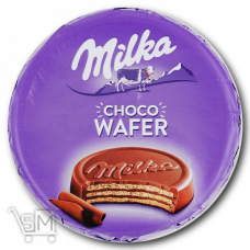 Вафлі «Milka» з начинкою какао вкриті молочним шоколадом 30г