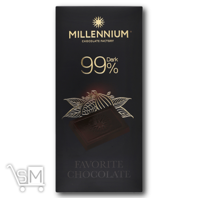 Сравнить цены на Шоколад черный «Millennium» «Favorite» 99% 100г