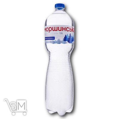 Сравнить цены на Минеральная вода «Моршинская» «Природна» сильногазированная 1,5л