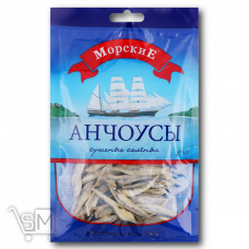 Анчоуси «Морські» солоно-сушені 36г