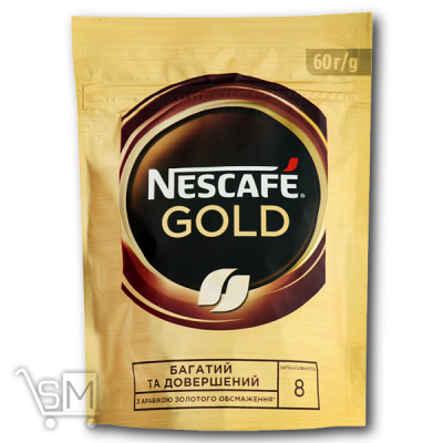 Сравнить цены на Кофе «Nescafe» «Gold» растворимый 60г