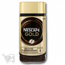 Кофе «Nescafe» «Gold» растворимый 190г