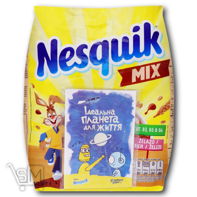 Сравнить цены на Готовий сухий сніданок «Nestle» «Nesquik Mix» 460г