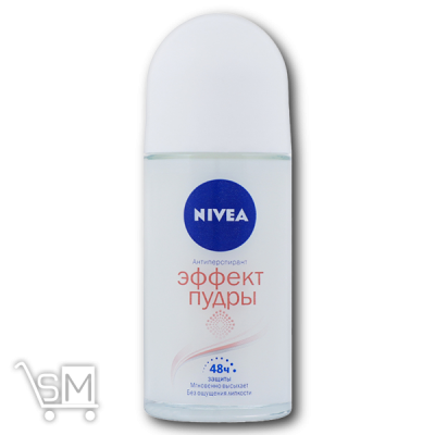 Сравнить цены на Дезодорант шариковый «Nivea» «Эффект пудры» 50мл