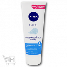 Гель для лица «Nivea» «Care» Очищающий с витамином Е 225мл